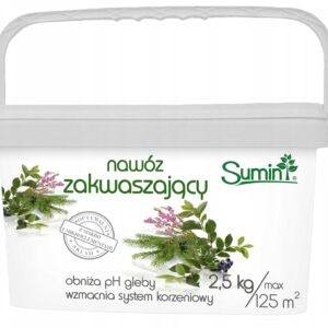 Sumin nawóz zakwaszający 2,5 kg, zakwasza Sumin nawóz zakwaszający 2,5 kg, zakwasza